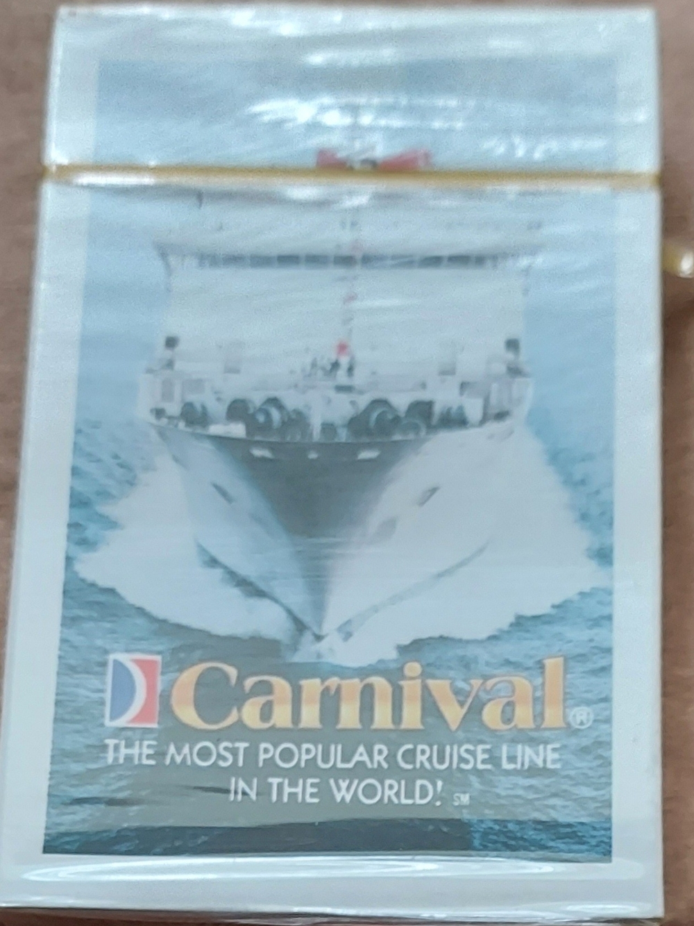 Carnival Cruise Playing Card Deck